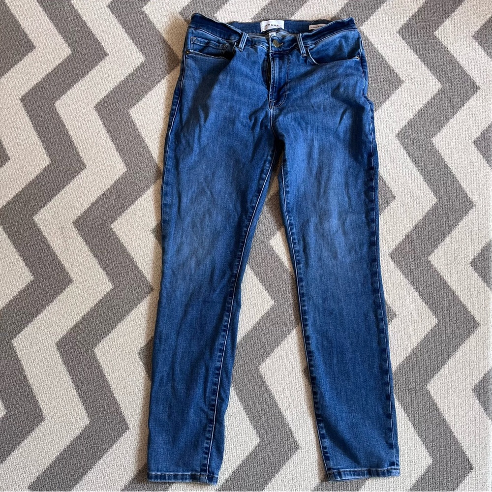Frame denim le skinny de Jeanne crop size 30